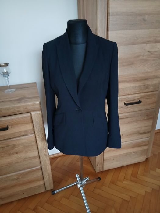 Żakiet dluzszy ciemno granatowy 40 principles
