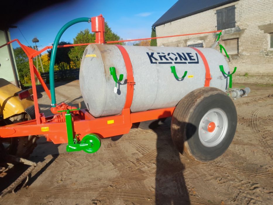 Beczka Krone Beczkowoz Ocynk