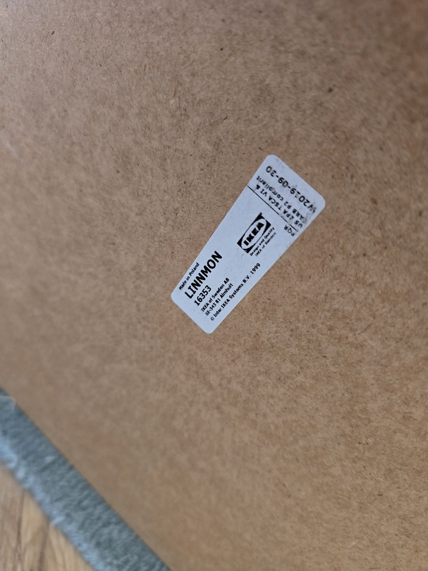 Biurko / Blat IKEA Linnmon 150x75 biały plus nogi Olov