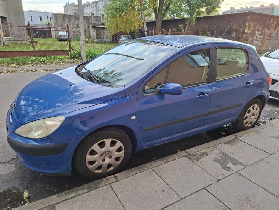 Peugeot 307 1.4 NOWA BUTLA GAZOWA długie opłaty