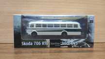 Model autobusu: Jelcz 043 - Beżowo-zielony [BREKINA]