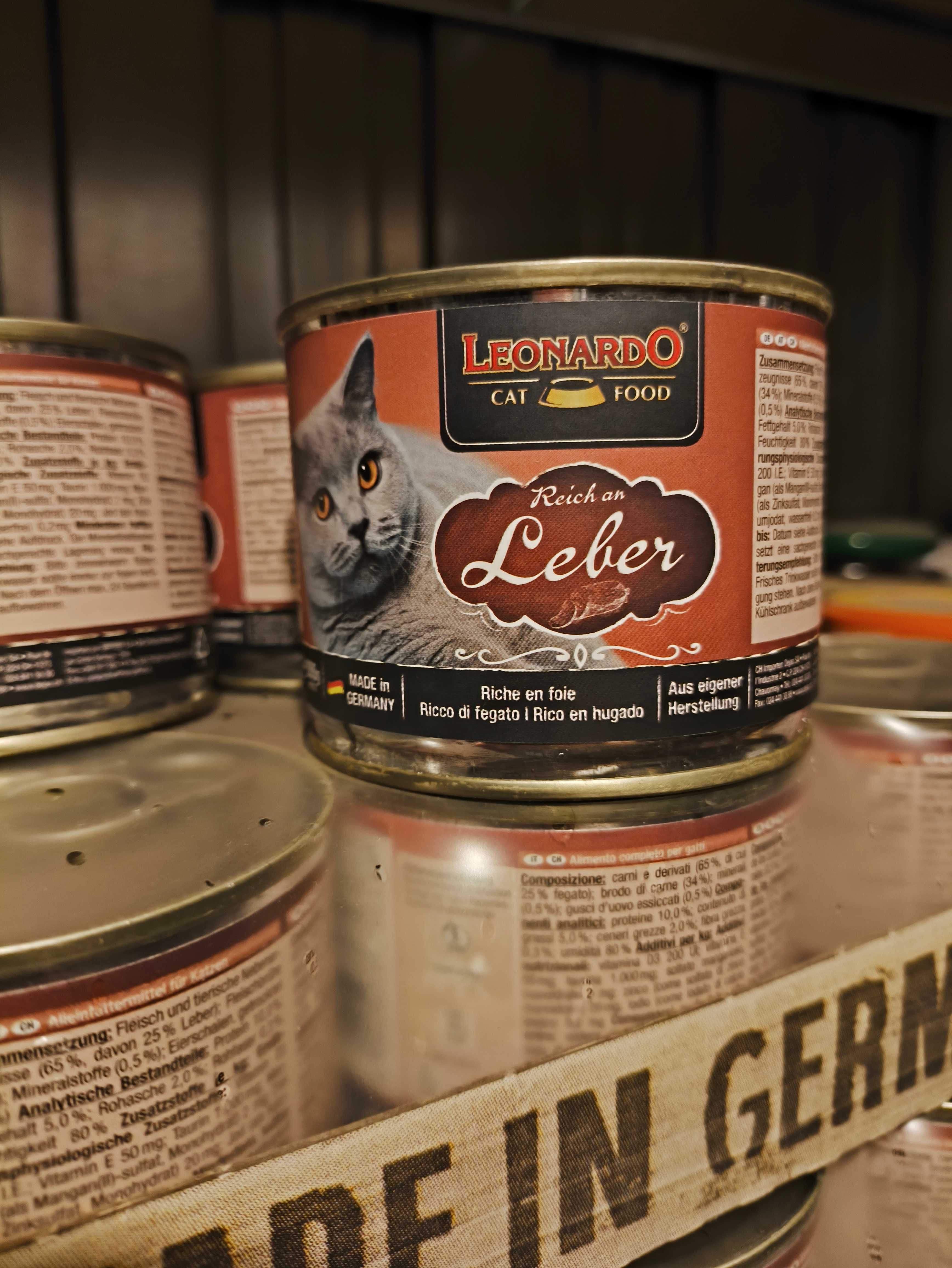Sprzedam mokrą karmę dla kota - Leonardo