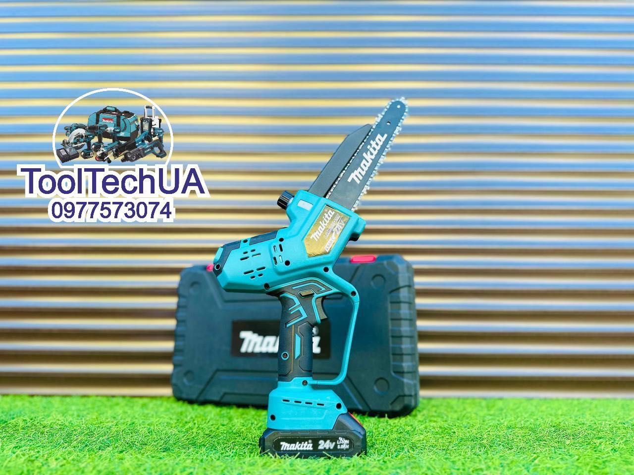 Аккумуляторная акумуляторна пила Makita DUC190Z сучкорез 20см 24V/5Ah