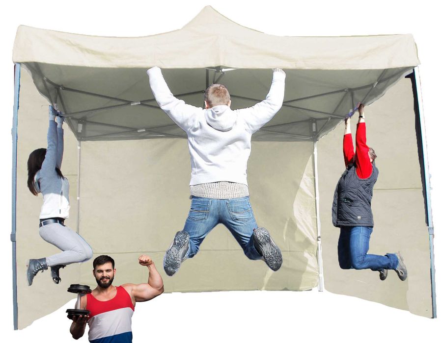 34kg EXTRA MOCNY 3x3 Namiot Handlowy Ogrodowy Automatyczny Składany