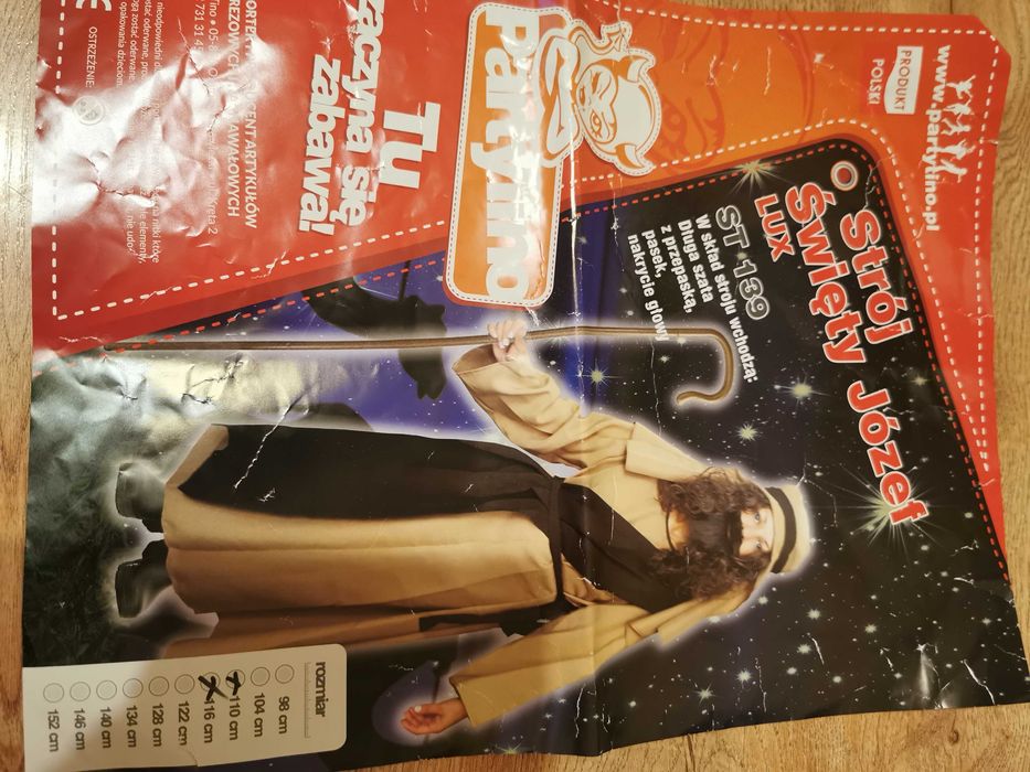 Kostium Józefa na jasełka.