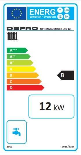 Kocioł DEFRO Optima Komfort Eko 12 kw Zasypowy!Drewno/Węgiel Od ręki !