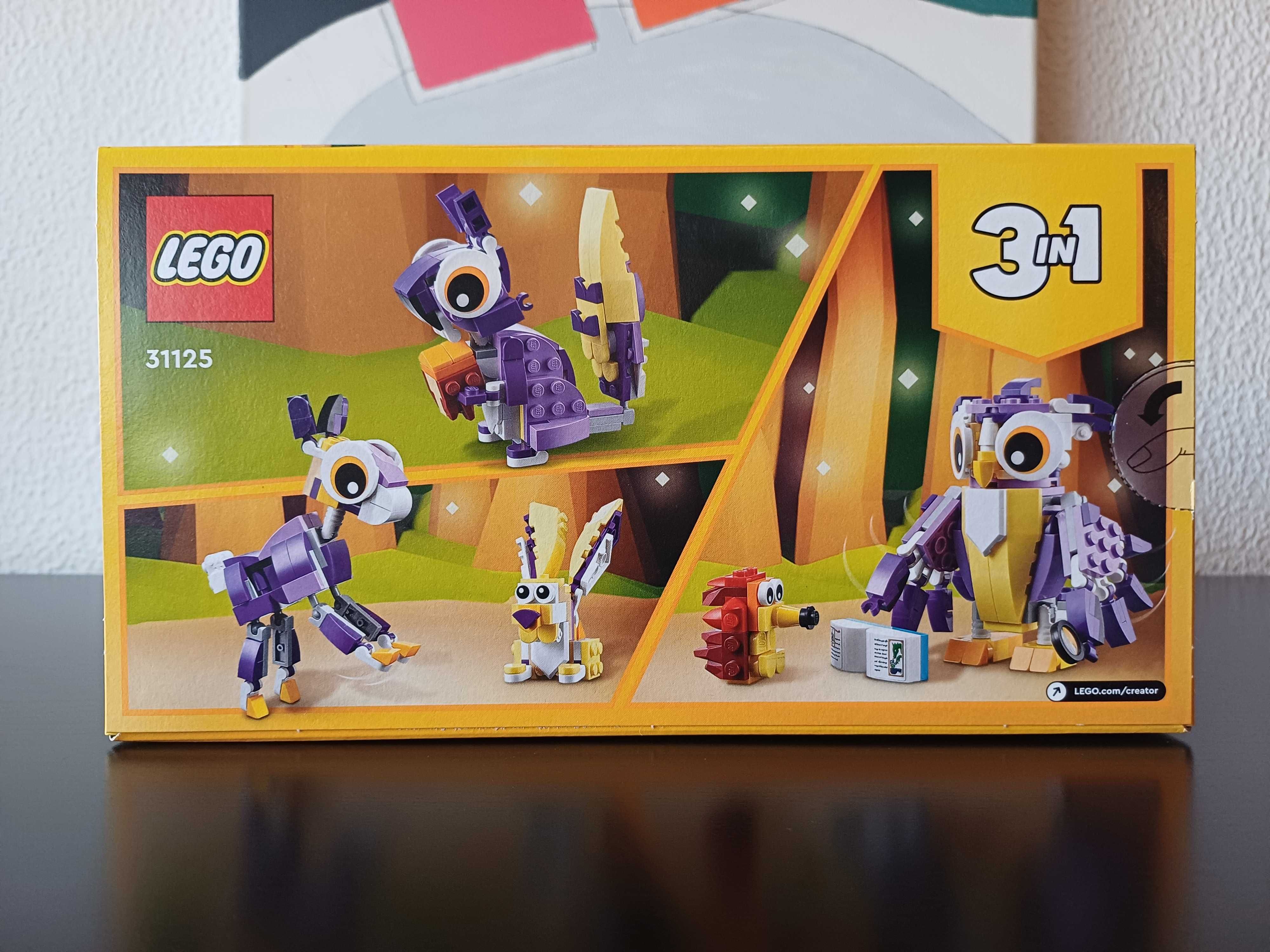 LEGO 31125 Mythical Forest Creatures