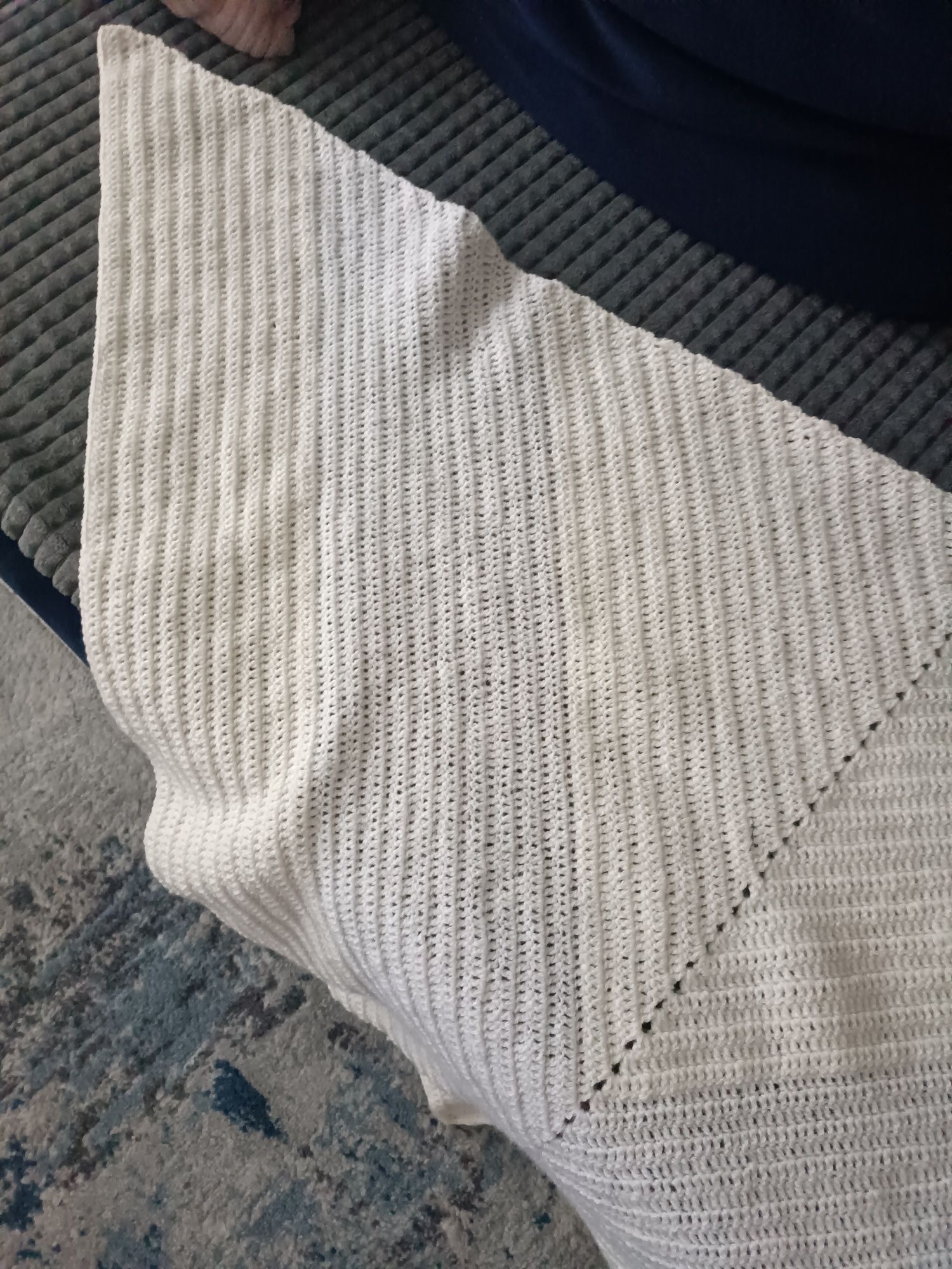 Husta na szydełku handmade