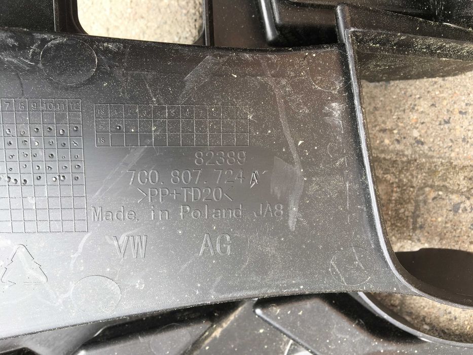 ślizg prowadzenie koszyk zderzaka Vw Volkswagen crafter II 7c0 Man TGE