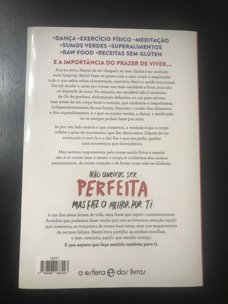 Livro: Não Queiras Ser Perfeita