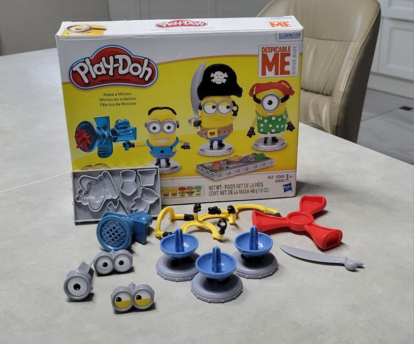 Гра Play Doh міньйони