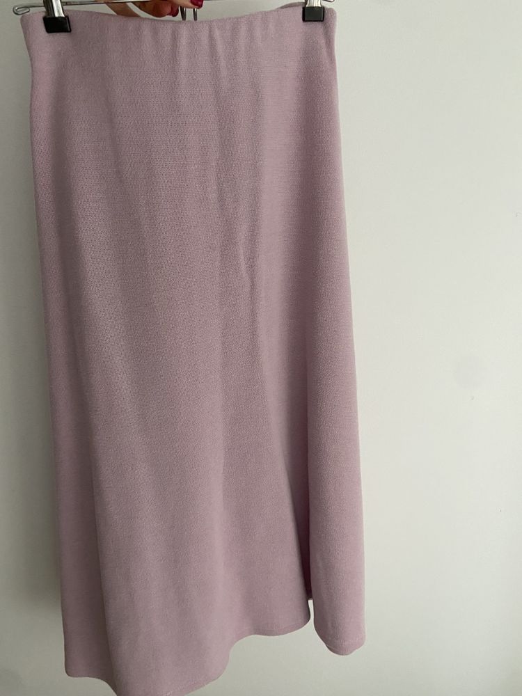 Saia midi roxa / lilas