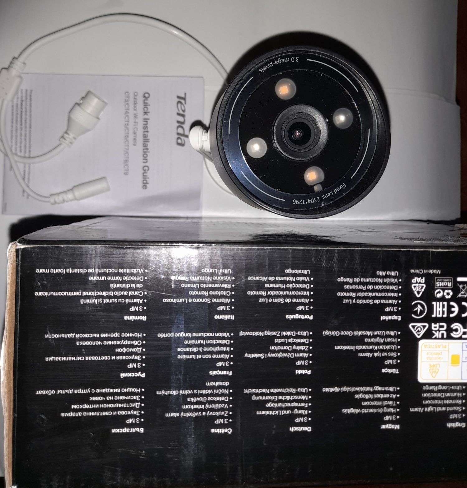 Tenda CT6 зовнішня WI-FI камера 2K