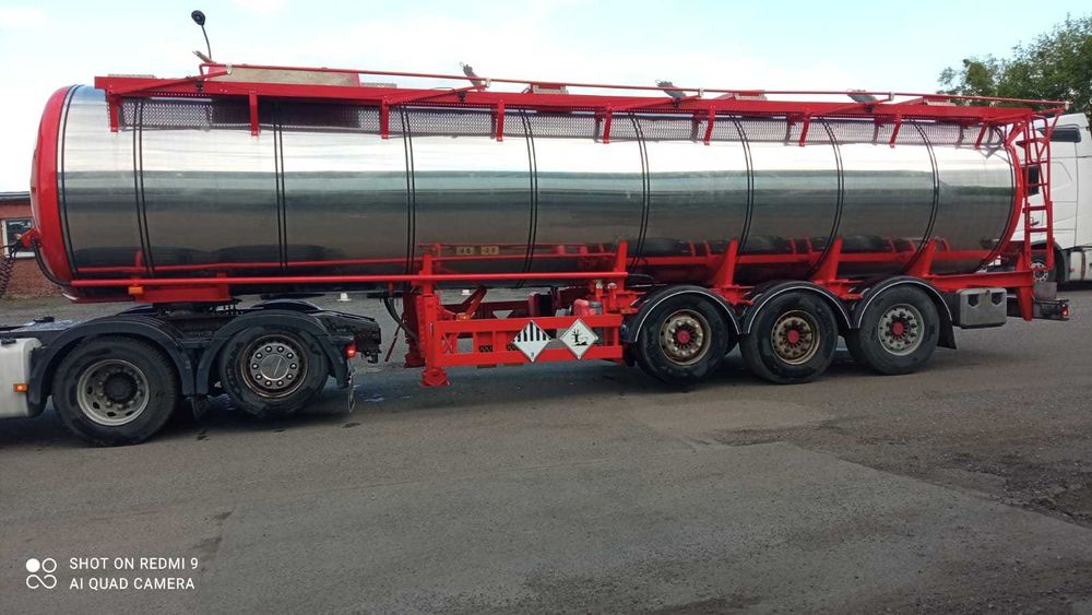 Cysterna chemiczna L4BH Kassbohrer 2007 30m3 1 komora