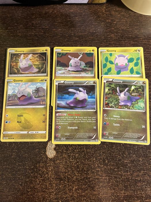 Karty pokemon oryginalne zestaw starsze dragon Goomy
