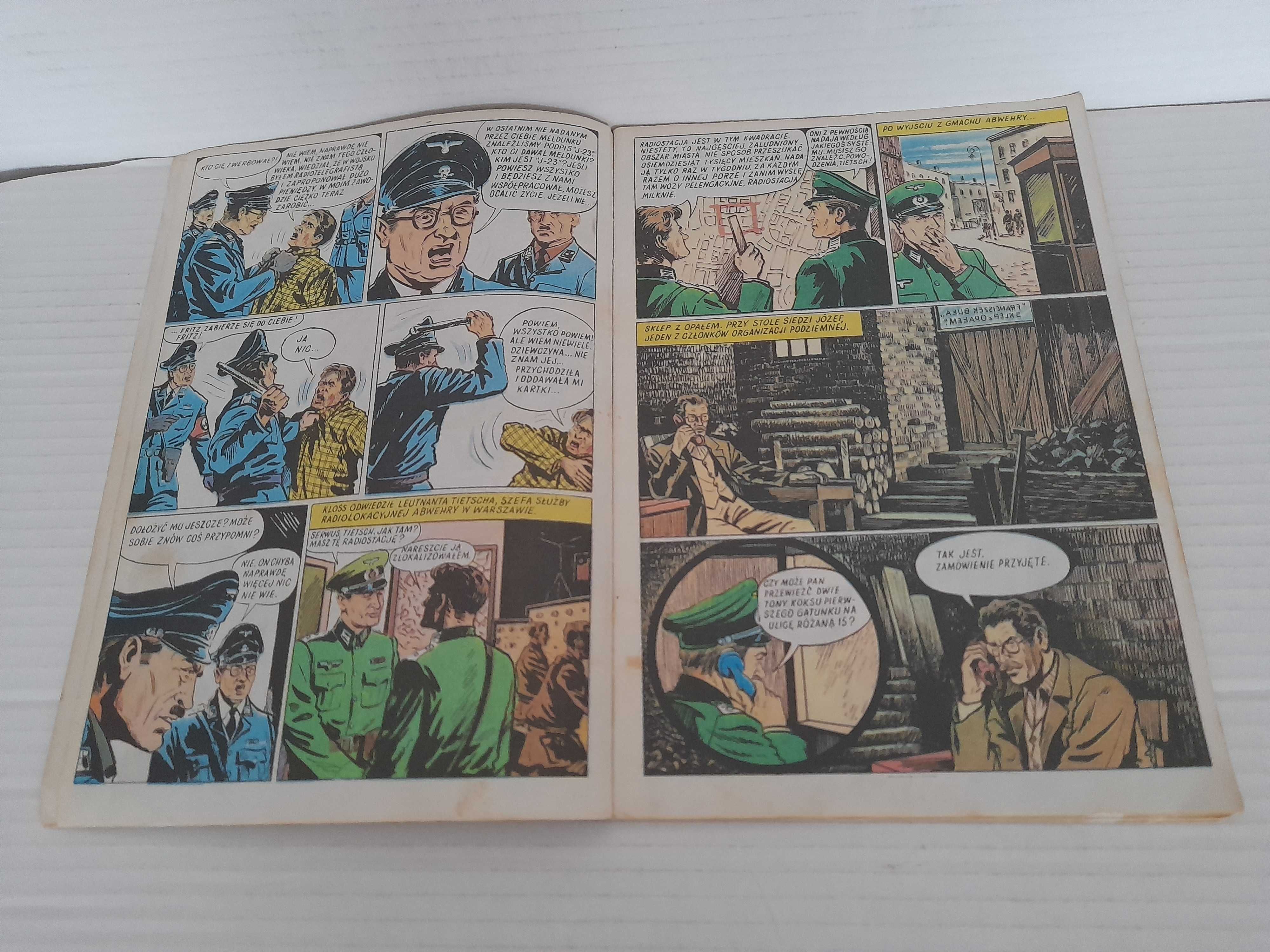 Komiks KAPITAN KLOSS WYROK 1987 Nr 9 wydanie 2