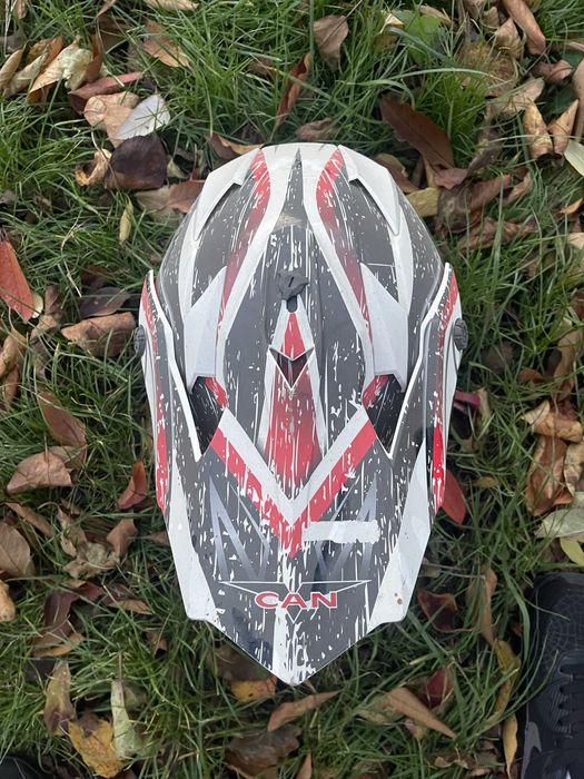 шлем мотокроссовый vcan v321