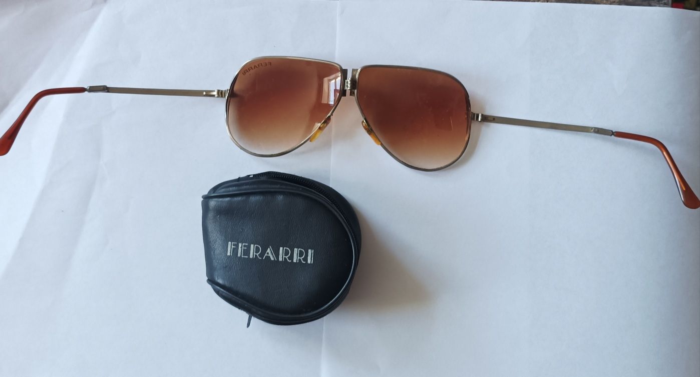 Винтажные солнечные очки 80х Ferarri