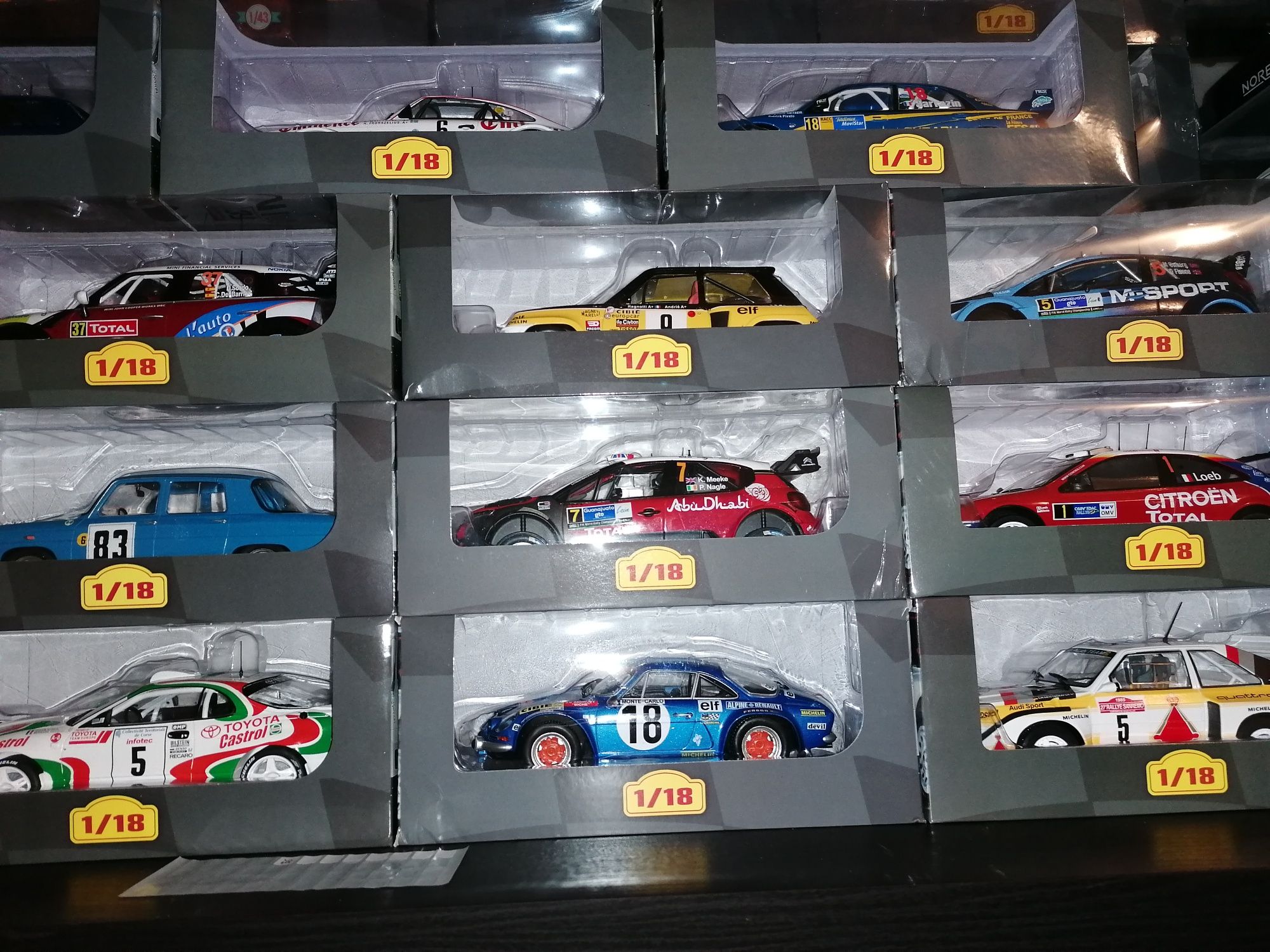 Miniaturas Rally 1:18