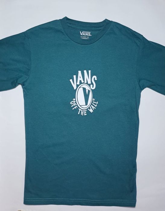 Longsleeve bawełniany Vans (XS)