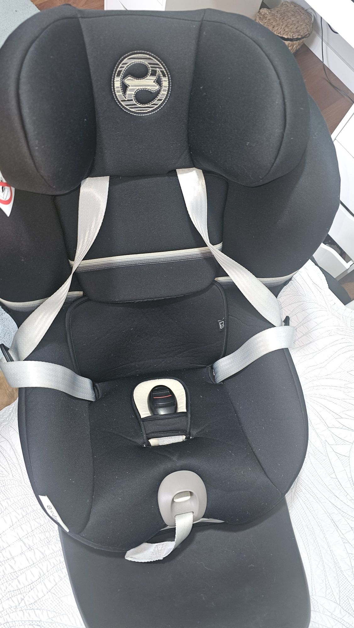 Cibex Sirona SX2 Preta com base ISOFIX