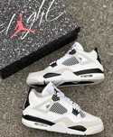 Jordan 4 Retro Military Black 43