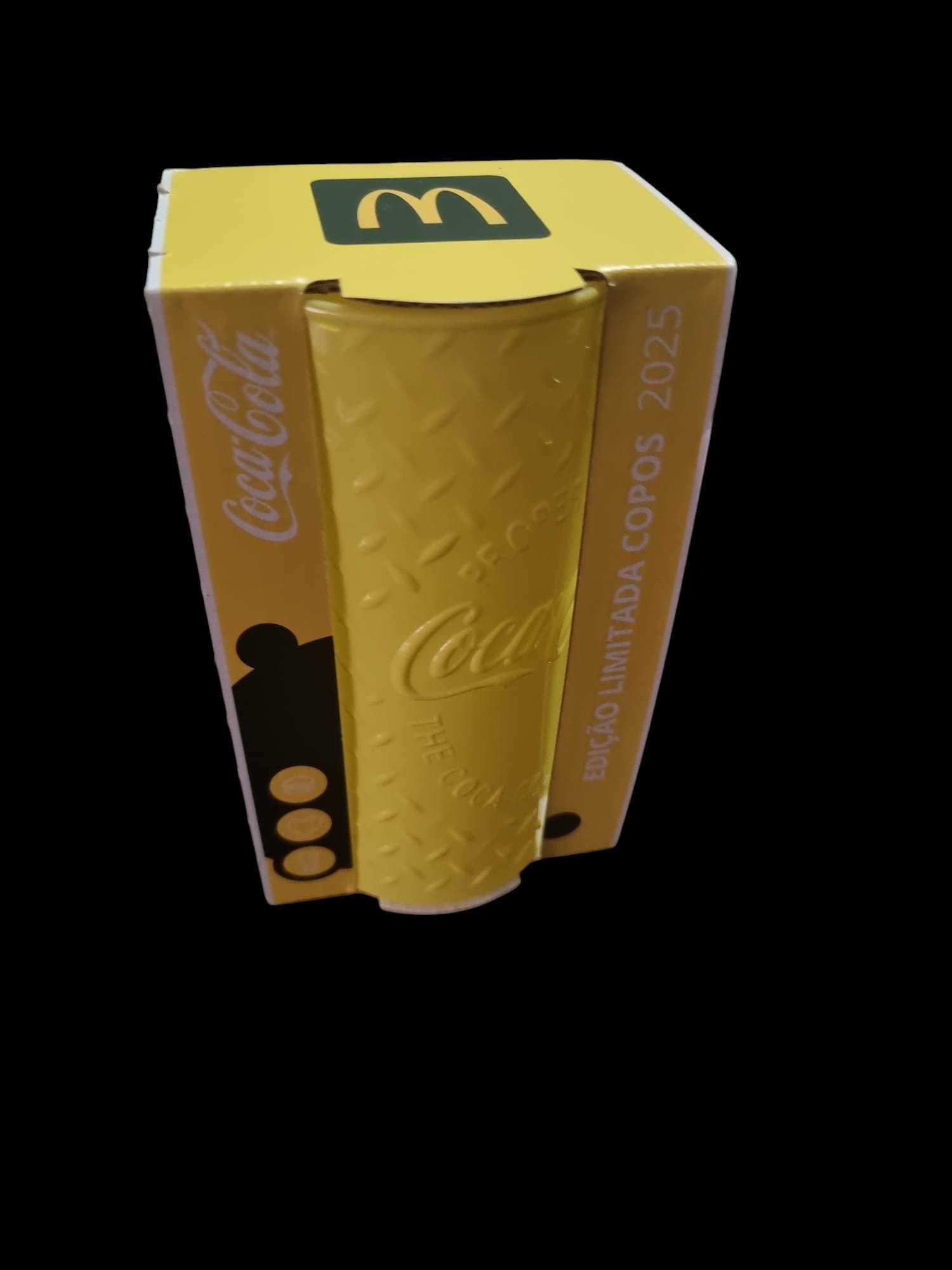 Copo Coca-Cola x McDonald’s Edição Limitada 2025 (Novo, Caixa)
