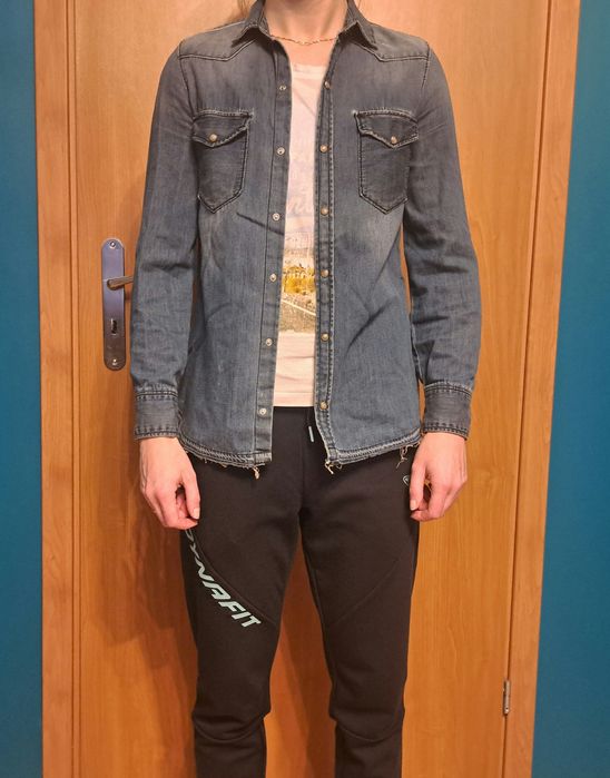 Koszula jeansowa damska ZARA rozm. XS