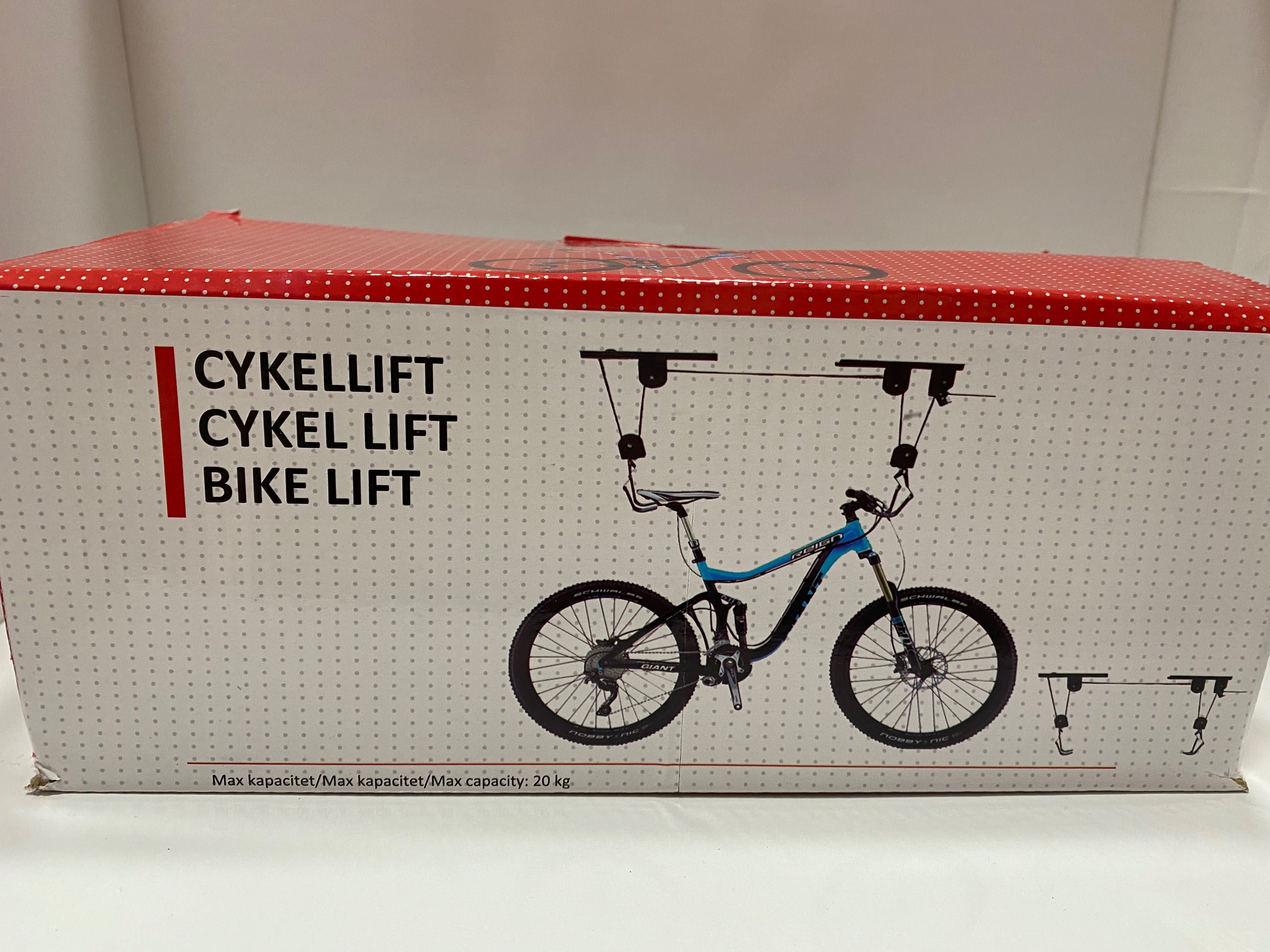 Wieszak na rower Cykellift