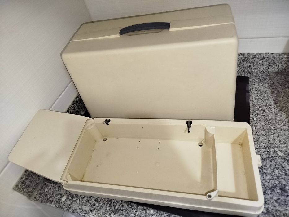 Mala de máquina de costura