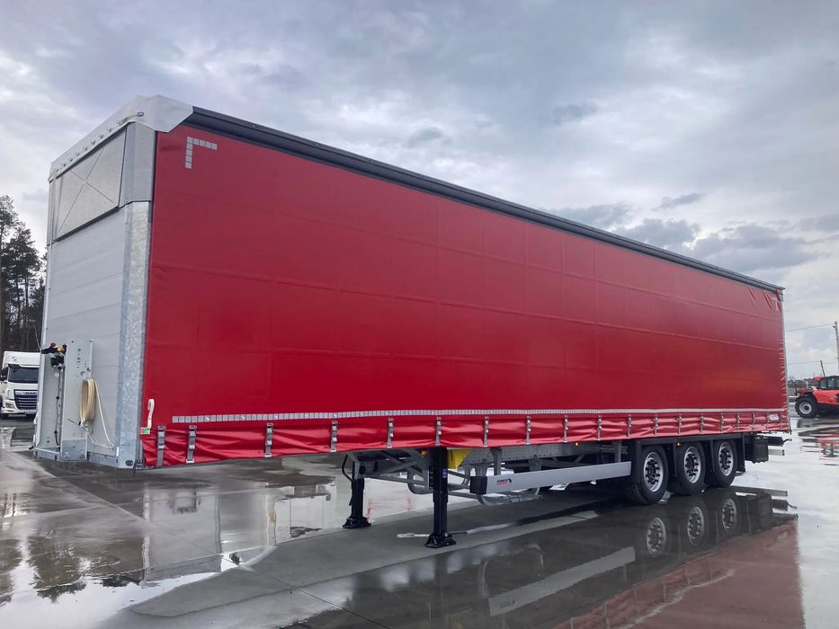 Schmitz Cargobull odbiór w Polsce, nowa firanka plandeka Varios 2025