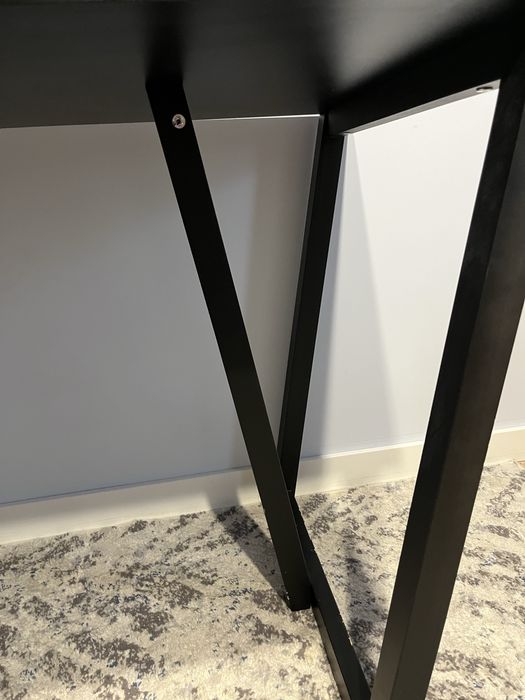 Biurko czarne 120x60x75