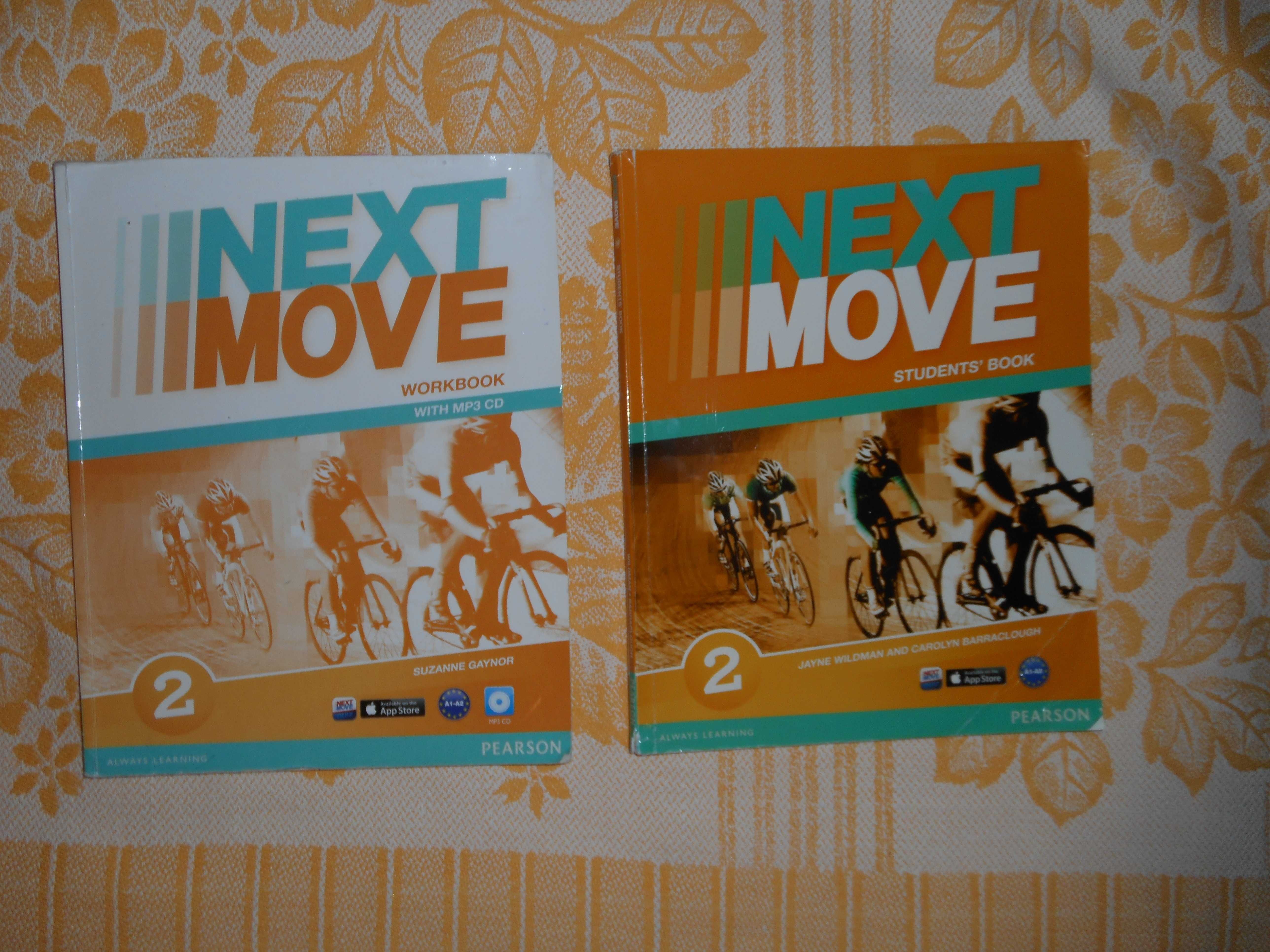 Комплект Учебник и Раб.тетр,  Next Move 1 и 2 Students Book & WorkBook