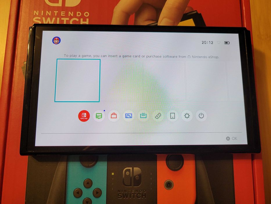 Nintendo Switch Oled Sam Tablet + Pudełko Idealny Stan jak Nowa