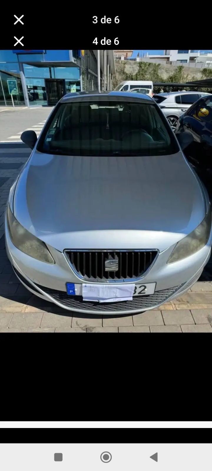 SEAT Ibiza 2008 cinza