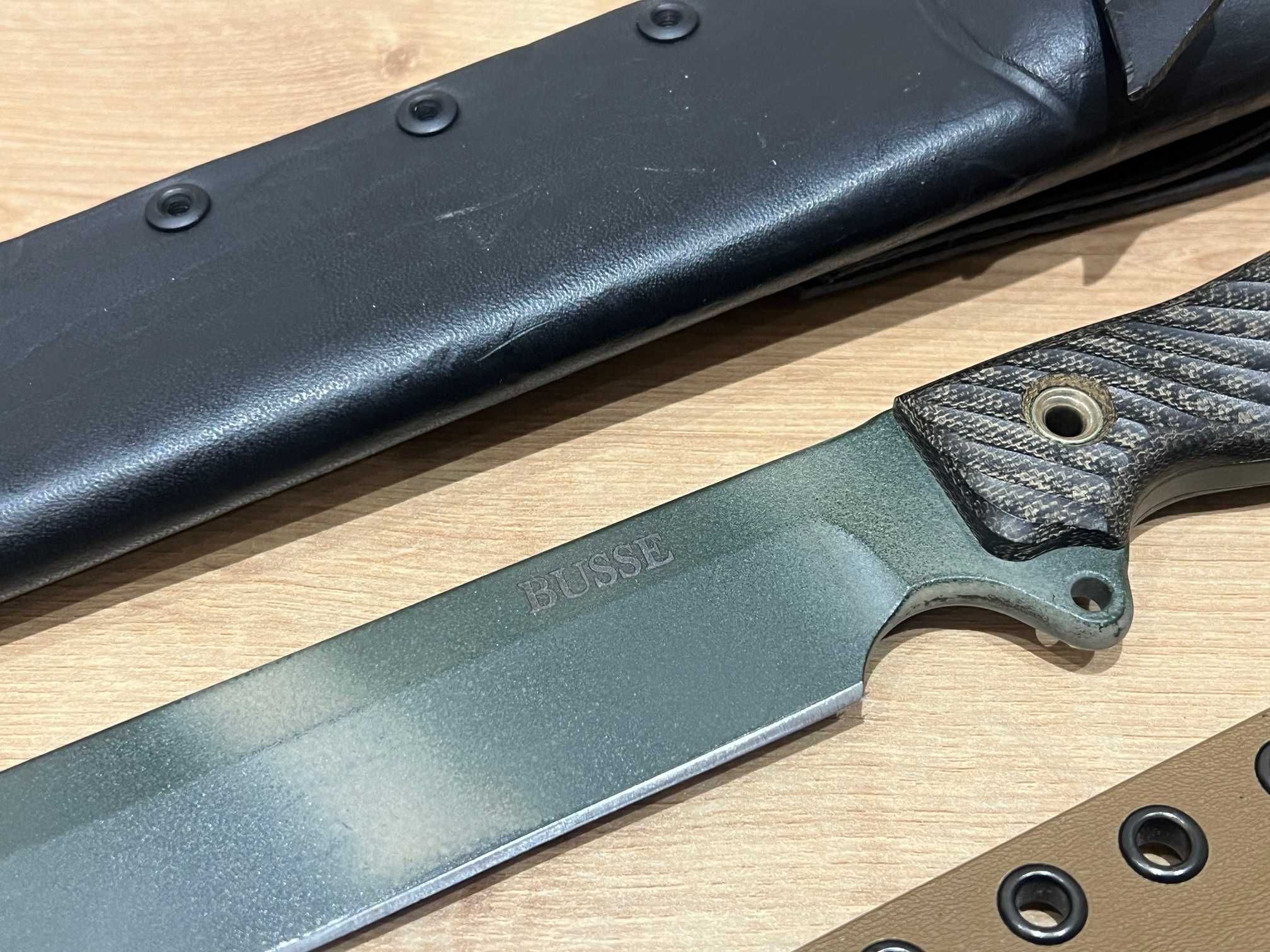 Nóż fixed Busse DSSF Desert Storm Stealth Fighter CAMO