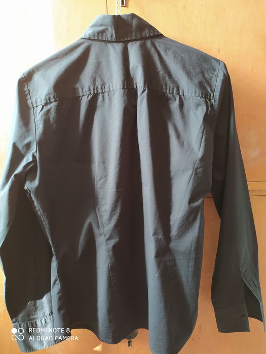 Camisa preta Benetton senhora