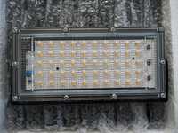 Led лед уличный фасадный ландшафтный прожектор фонарь светильник 50W