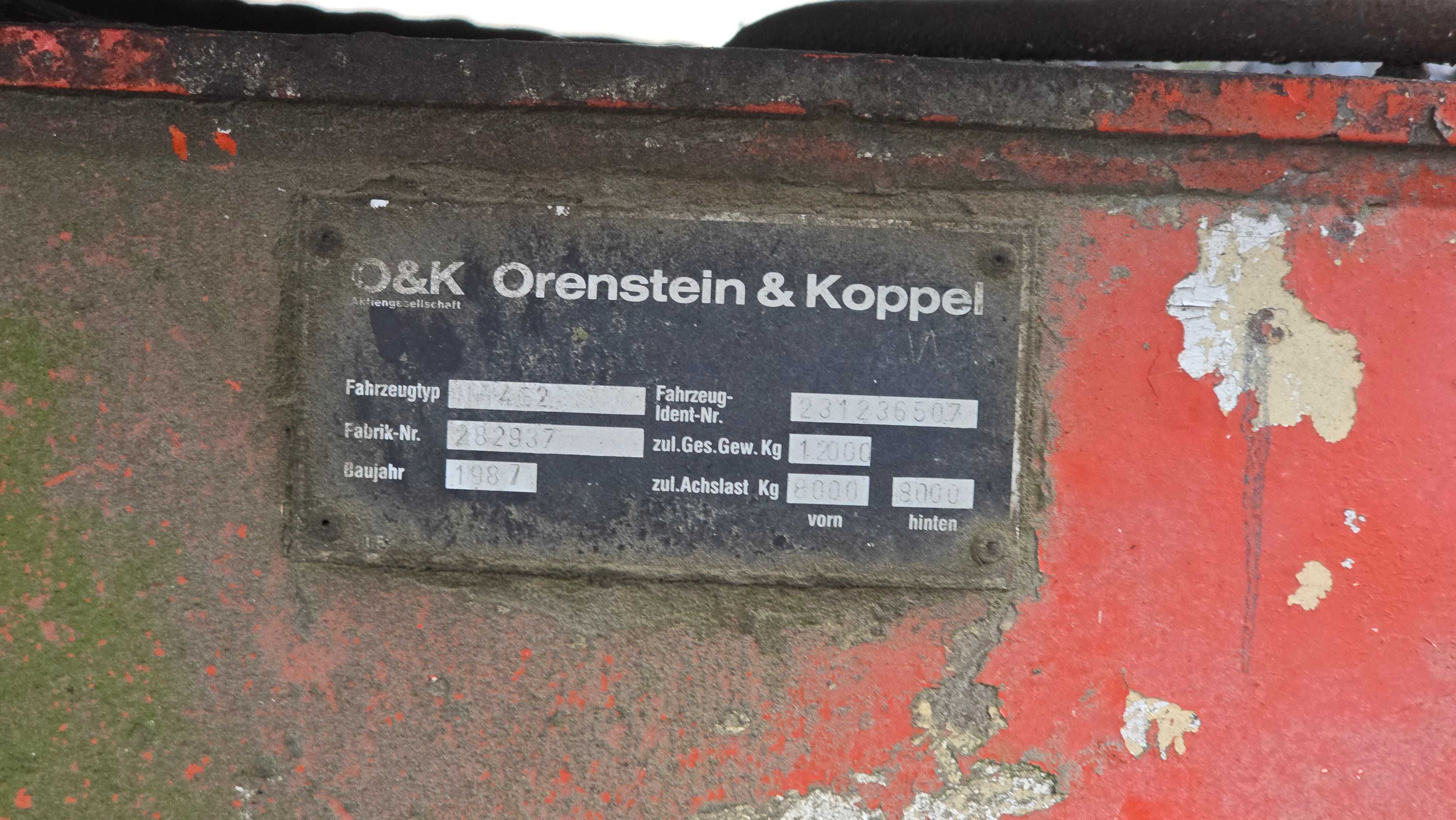 Koparka O&K MH 4 rok 1987 do remontu
