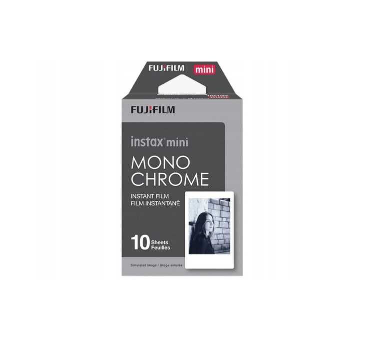 Wkład Fujifilm Instax Wide Monochrome 10 zdjęć