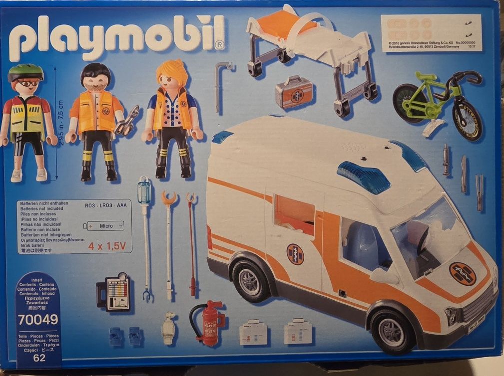 Klocki Playmobil City Life 70049 Karetka