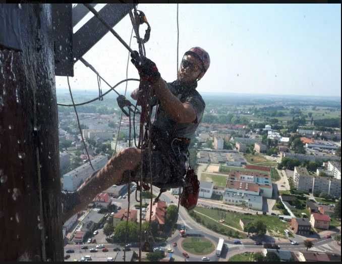 Prace na wysokości, alpinista, alpinizm przemysłowy