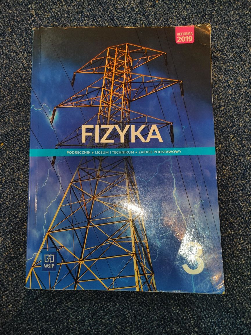 Fizyka 3, WSiP, zakres podstawowy, 2019