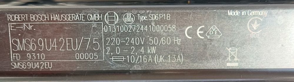 Продам посудомийні машину BOSH.