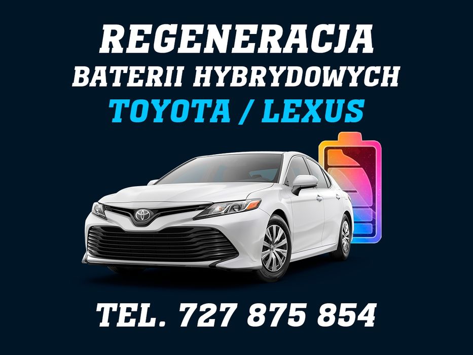 Naprawa baterii hybrydowych toyota/lexus.