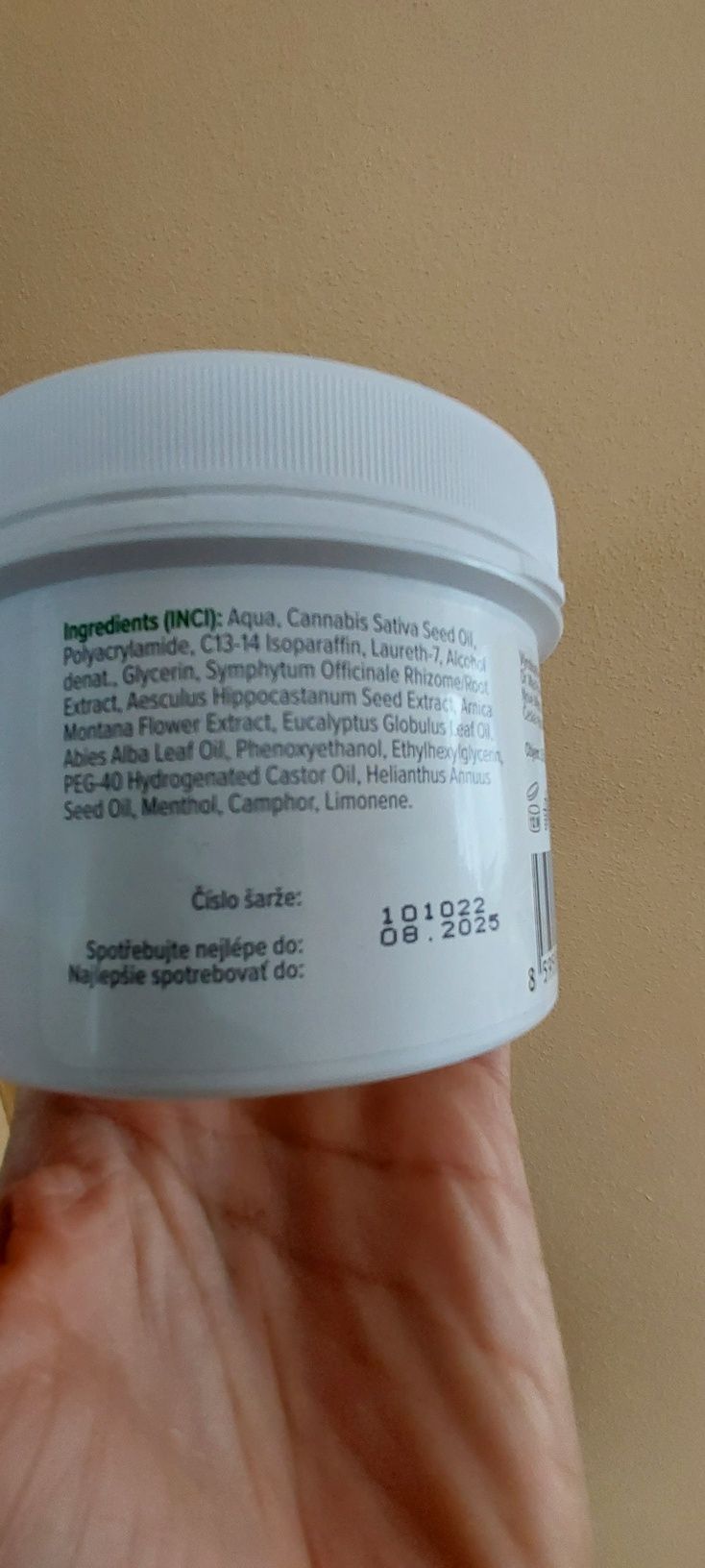 Balsam masc z konopi konopna 350ml