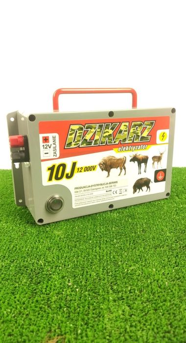 Elektryzator Pastuch DZIKARZ 10J Sieć akumulator Dzik Sarna Jeleń