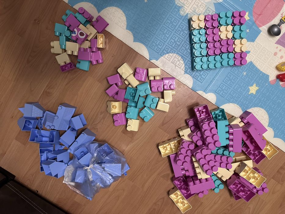 Констуктор, мега конструктор, великі блоки