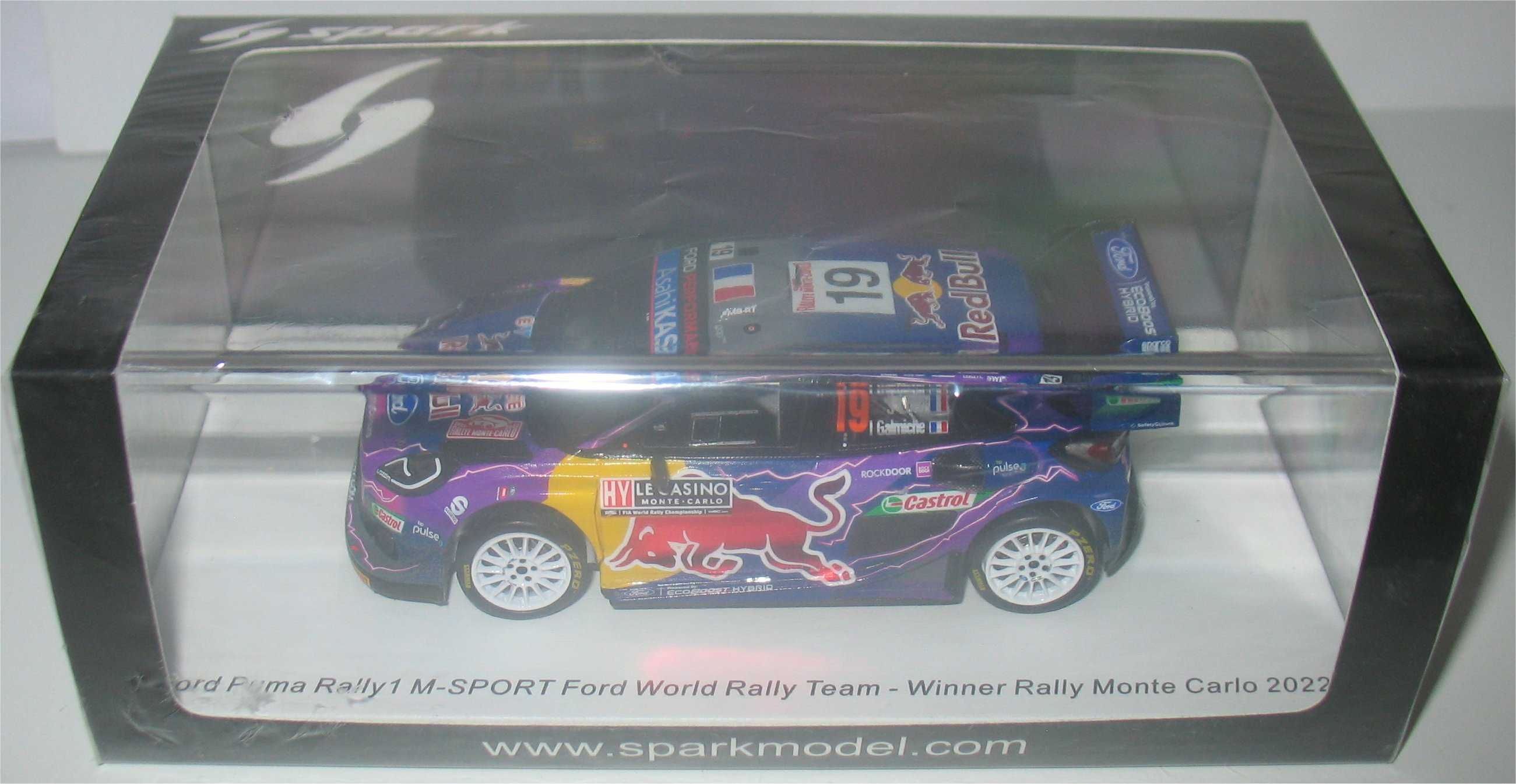 Spark - Ford Puma Rally1 - Vencedor Monte Carlo 2022 - Sébastien Loeb