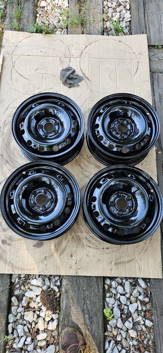 Felgi stalowe 15" 5x100 6x15 et38 vw polo lV FUN/CROSS  golf lV